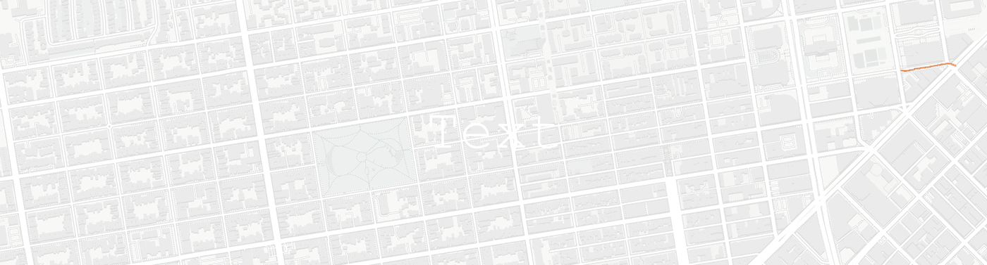 The phrase “Hi Guys And Girls Are you All not EntErtAined” written across a map of the neighbourhood, one word per run, in the order they were run.